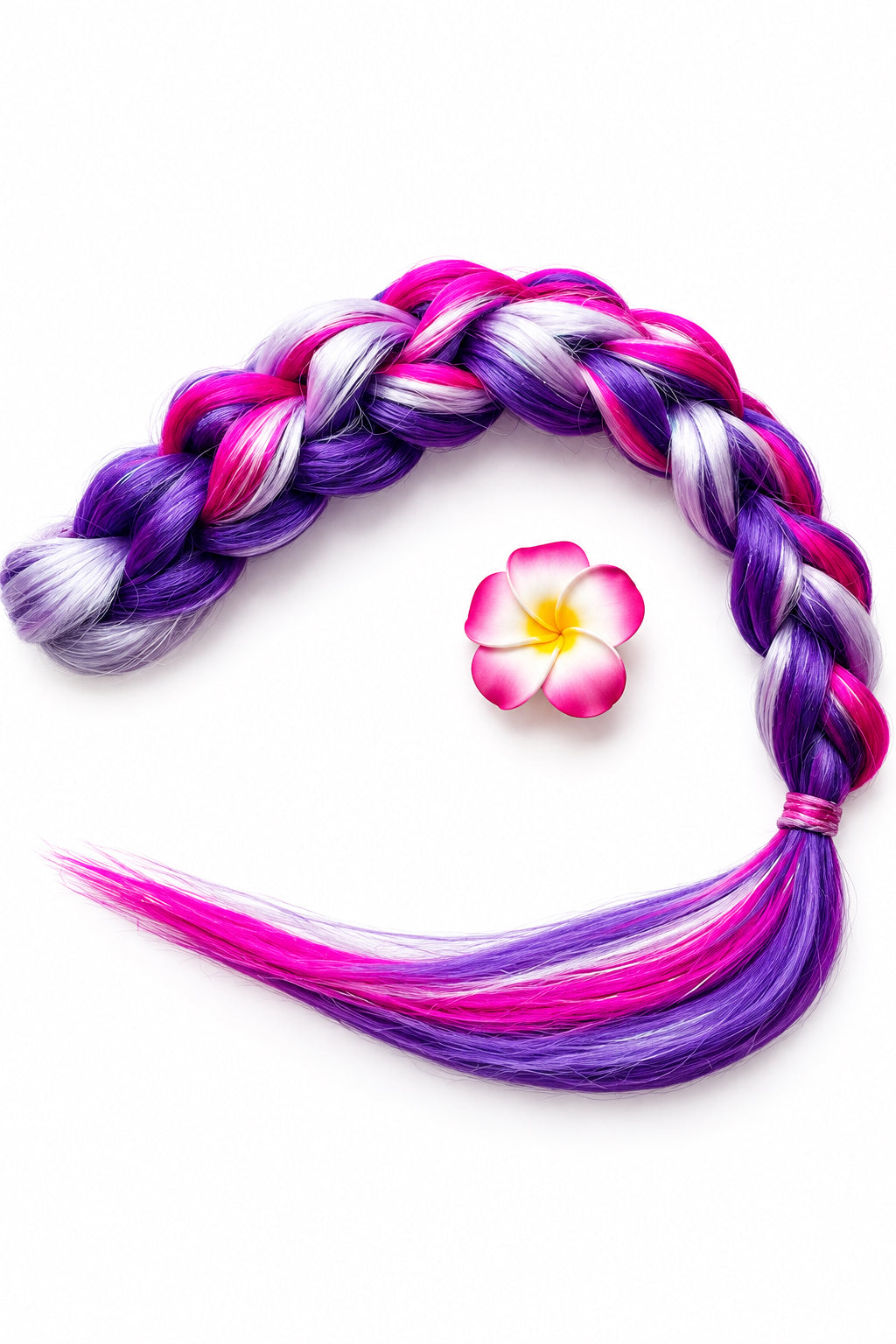 Custom Pick and Mix 3D Handmade Reversible Braid - Choose 2 or 3 Colours