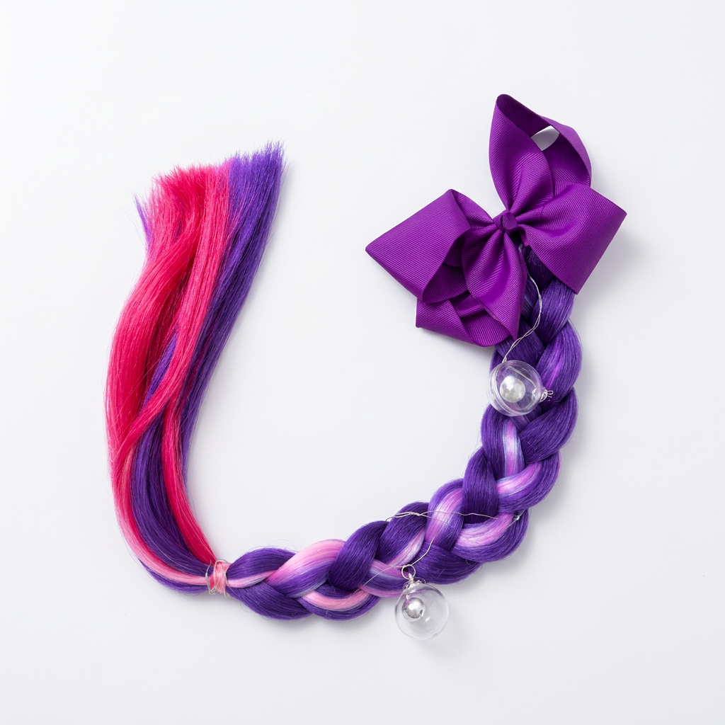 Christmas charm braid