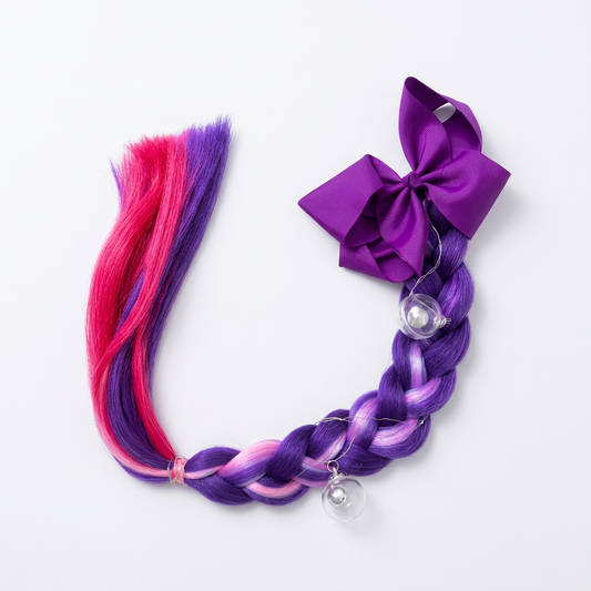 Christmas charm braid
