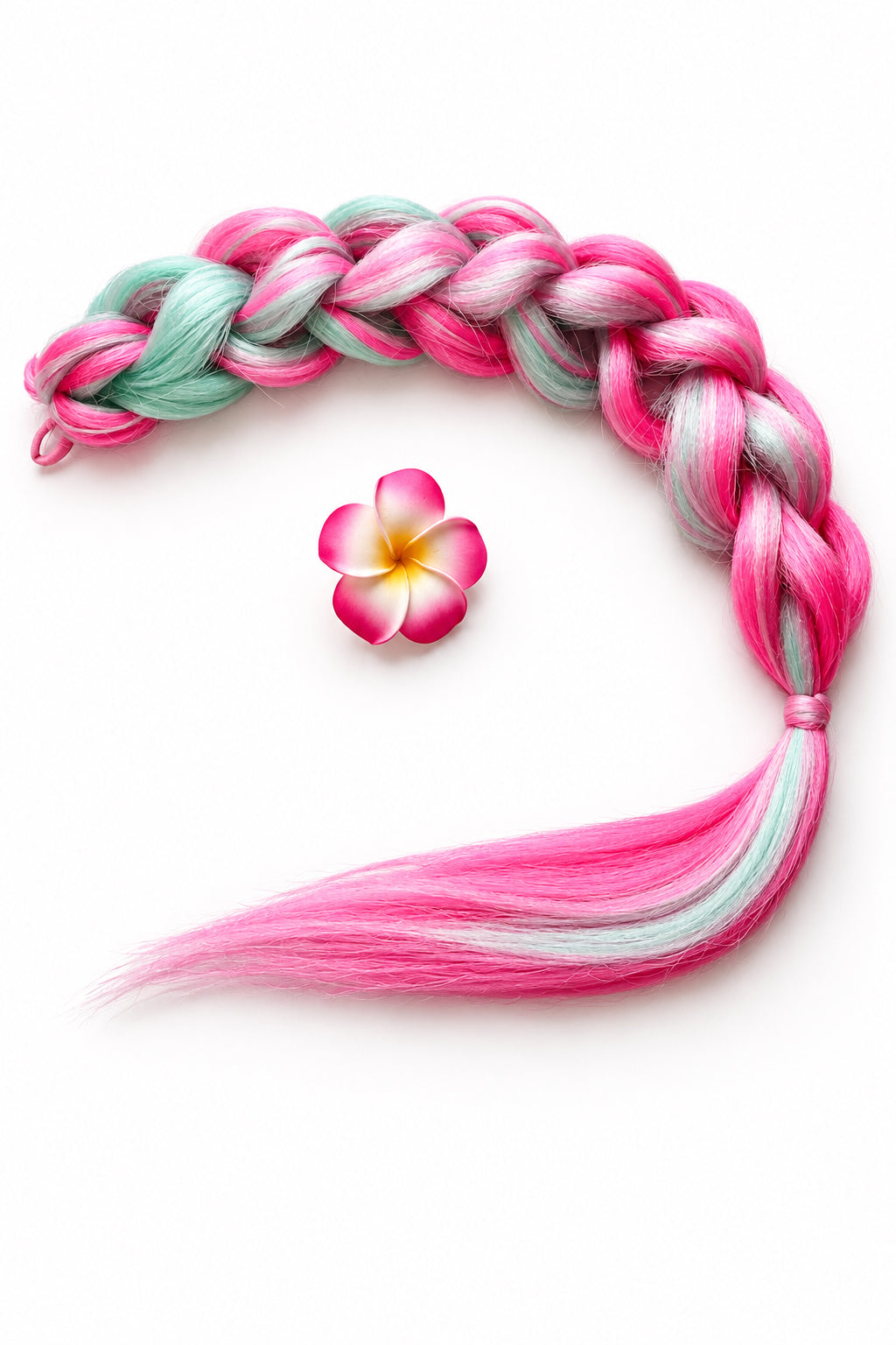 Custom Pick and Mix 3D Handmade Reversible Braid - Choose 2 or 3 Colours