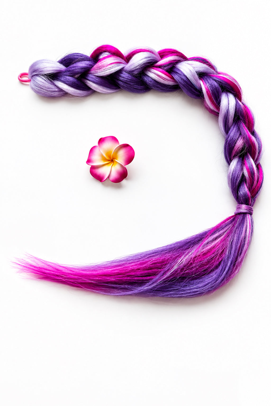 Custom Pick and Mix 3D Handmade Reversible Braid - Choose 2 or 3 Colours